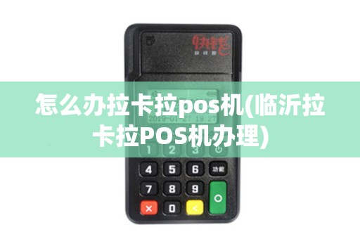 怎么办拉卡拉pos机(临沂拉卡拉POS机办理)