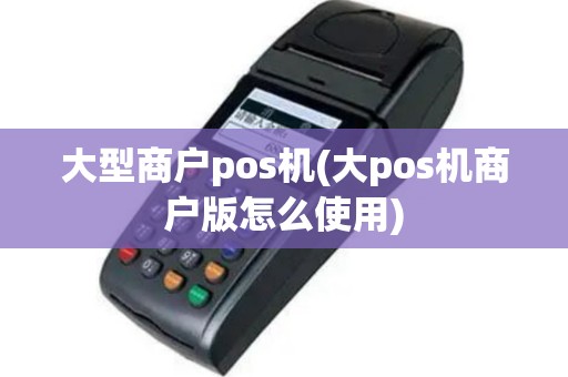 大型商户pos机(大pos机商户版怎么使用)