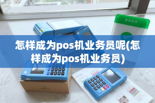 怎样成为pos机业务员呢(怎样成为pos机业务员)