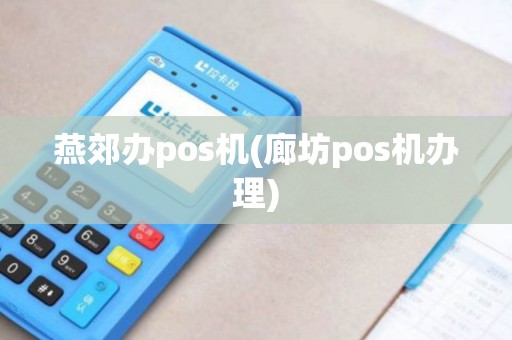 燕郊办pos机(廊坊pos机办理)