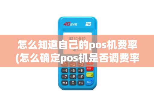 怎么知道自己的pos机费率(怎么确定pos机是否调费率)