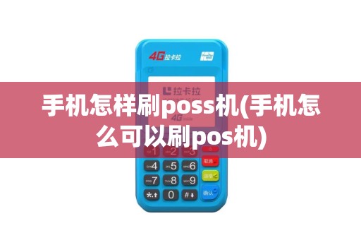 手机怎样刷poss机(手机怎么可以刷pos机)