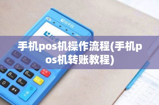 手机pos机操作流程(手机pos机转账教程)
