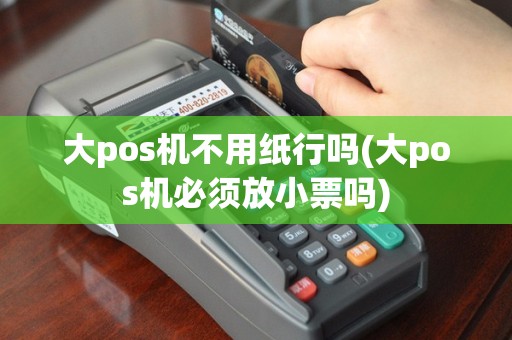 大pos机不用纸行吗(大pos机必须放小票吗)