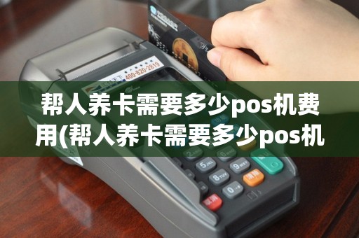 帮人养卡需要多少pos机费用(帮人养卡需要多少pos机)