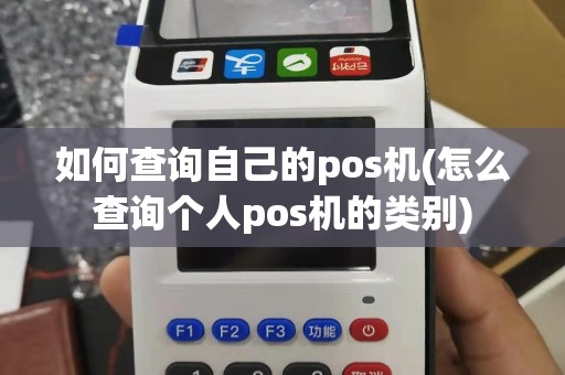 如何查询自己的pos机(怎么查询个人pos机的类别)
