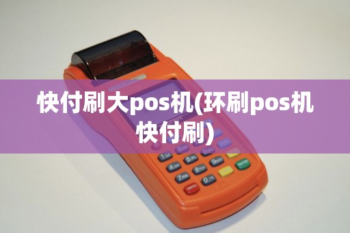 快付刷大pos机(环刷pos机快付刷)