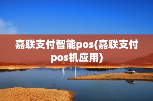 嘉联支付智能pos(嘉联支付pos机应用)