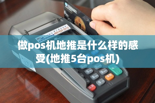 做pos机地推是什么样的感受(地推5台pos机)