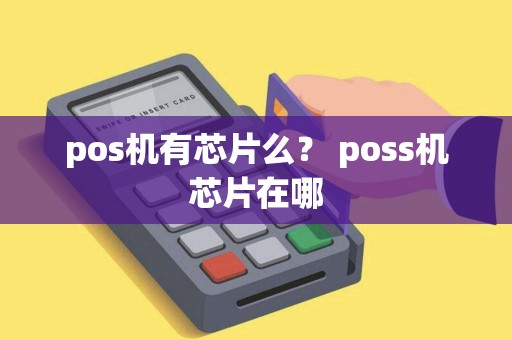pos机有芯片么？ poss机芯片在哪