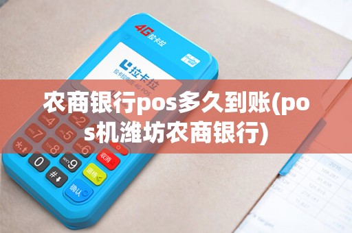 农商银行pos多久到账(pos机潍坊农商银行)
