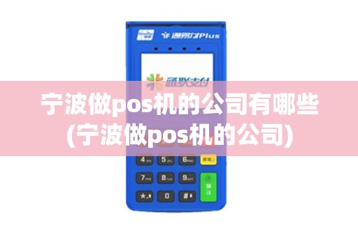 宁波做pos机的公司有哪些(宁波做pos机的公司)