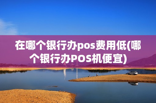 在哪个银行办pos费用低(哪个银行办POS机便宜)