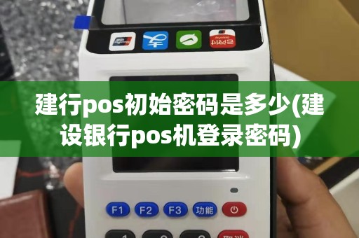 建行pos初始密码是多少(建设银行pos机登录密码)
