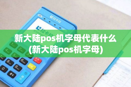 新大陆pos机字母代表什么(新大陆pos机字母)