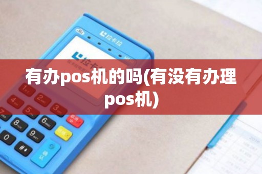 有办pos机的吗(有没有办理pos机)