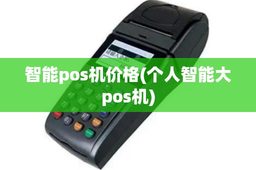 智能pos机价格(个人智能大pos机)