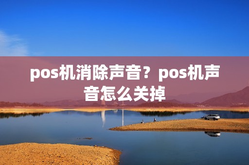 pos机消除声音？pos机声音怎么关掉