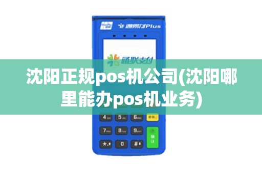 沈阳正规pos机公司(沈阳哪里能办pos机业务)