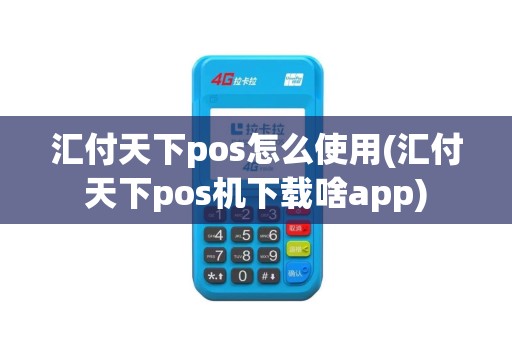 汇付天下pos怎么使用(汇付天下pos机下载啥app)