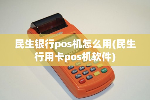 民生银行pos机怎么用(民生行用卡pos机软件)