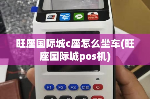 旺座国际城c座怎么坐车(旺座国际城pos机)