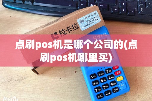 点刷pos机是哪个公司的(点刷pos机哪里买)