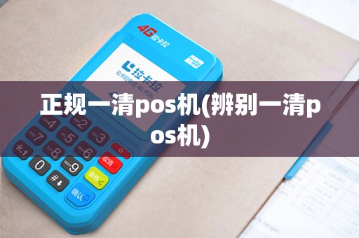 正规一清pos机(辨别一清pos机)
