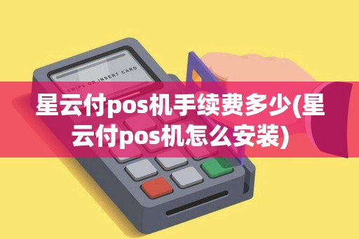 星云付pos机手续费多少(星云付pos机怎么安装)