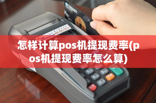 怎样计算pos机提现费率(pos机提现费率怎么算)