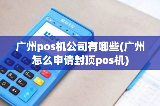广州pos机公司有哪些(广州怎么申请封顶pos机)