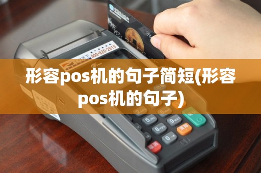 形容pos机的句子简短(形容pos机的句子)