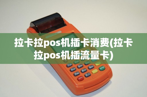 拉卡拉pos机插卡消费(拉卡拉pos机插流量卡)