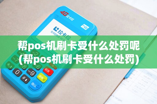 帮pos机刷卡受什么处罚呢(帮pos机刷卡受什么处罚)