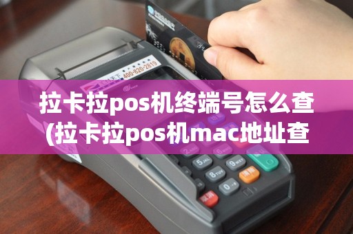 拉卡拉pos机终端号怎么查(拉卡拉pos机mac地址查找)
