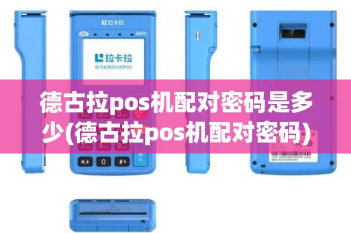 德古拉pos机配对密码是多少(德古拉pos机配对密码)