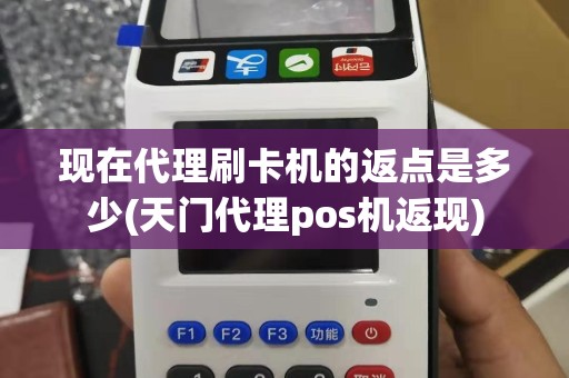 现在代理刷卡机的返点是多少(天门代理pos机返现)