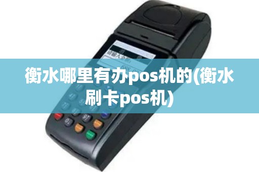 衡水哪里有办pos机的(衡水刷卡pos机)