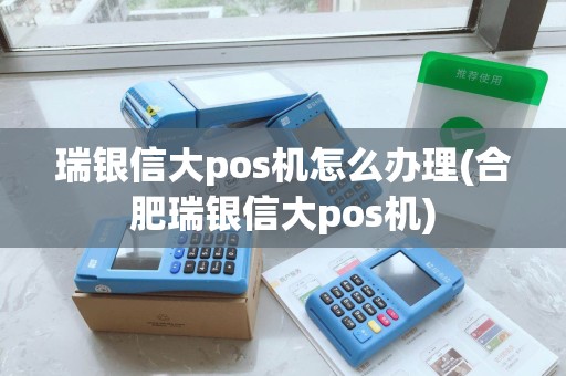 瑞银信大pos机怎么办理(合肥瑞银信大pos机)