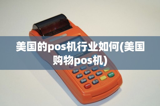 美国的pos机行业如何(美国购物pos机)