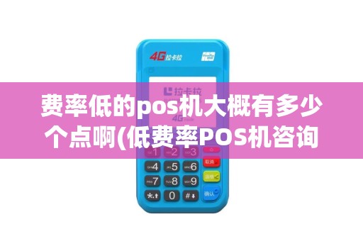 费率低的pos机大概有多少个点啊(低费率POS机咨询)