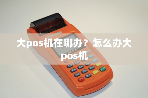 大pos机在哪办？怎么办大pos机