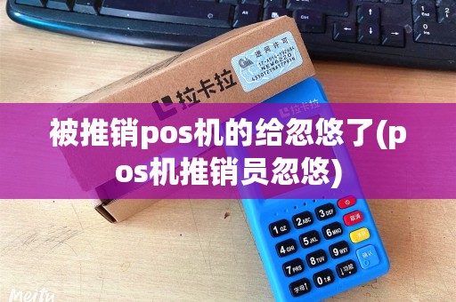 被推销pos机的给忽悠了(pos机推销员忽悠)