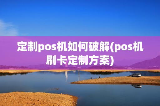 定制pos机如何破解(pos机刷卡定制方案)