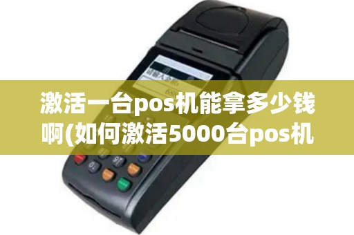 激活一台pos机能拿多少钱啊(如何激活5000台pos机)