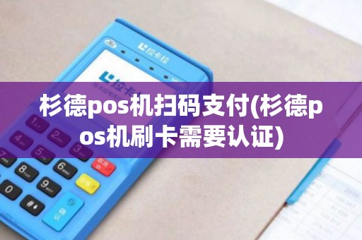 杉德pos机扫码支付(杉德pos机刷卡需要认证)