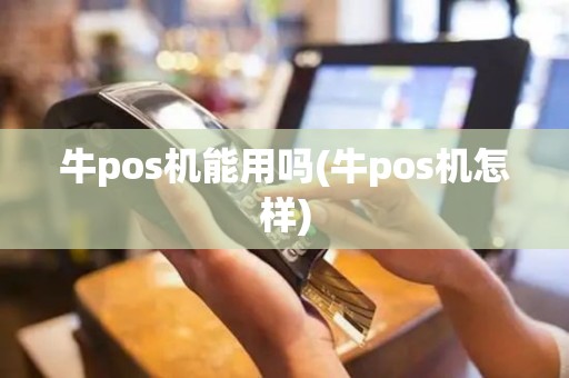 牛pos机能用吗(牛pos机怎样)