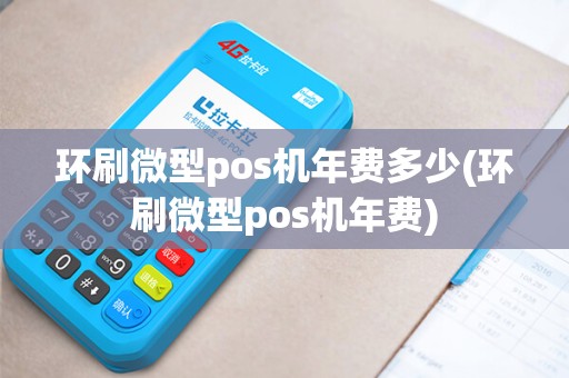 环刷微型pos机年费多少(环刷微型pos机年费)