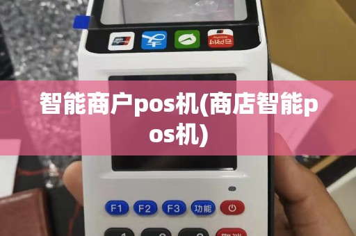 智能商户pos机(商店智能pos机)