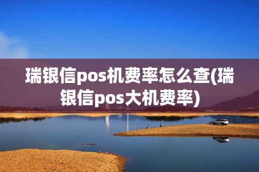 瑞银信pos机费率怎么查(瑞银信pos大机费率)